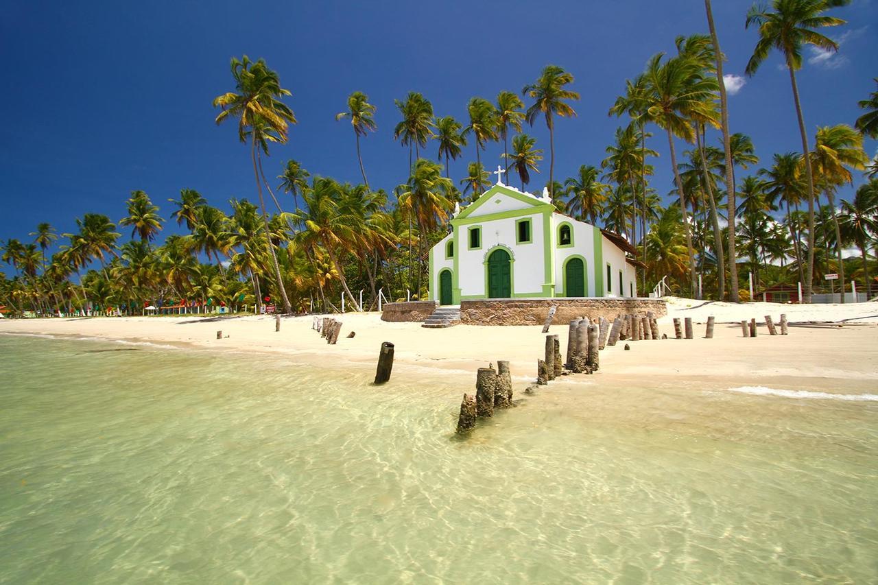 Sitio Recanto Feliz-Beira-Mar, Pertinho Da Igrejinha Praia dos Carneiros Ngoại thất bức ảnh